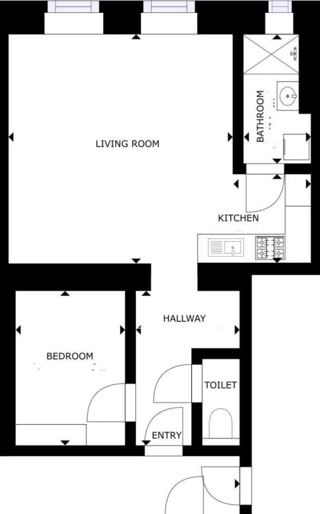 2-Zimmer Wohnung in Hernals, Austria, Nr. 242453