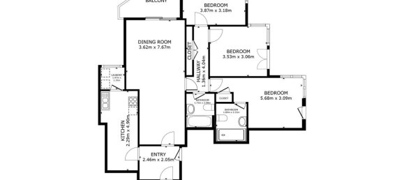 3 bedrooms Apartment in Madrid, Spain No. 156499 35