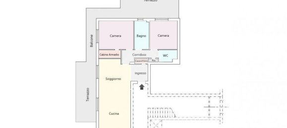 3-Zimmer Wohnung in Pizzo, Italy, Nr. 275101 8