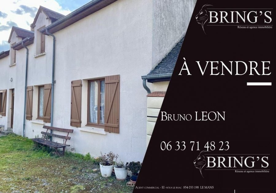 3 غرف نوم منزل في Sarthe, France رقم 324764