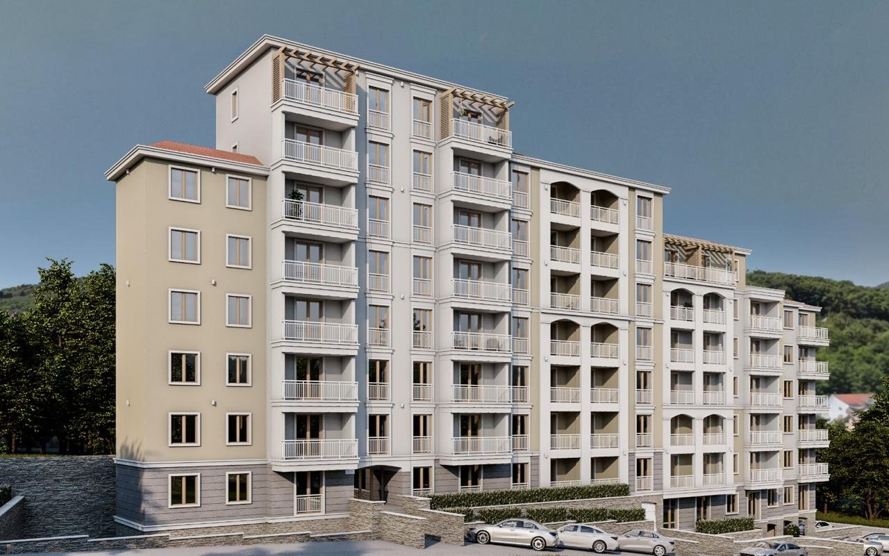 2 bedrooms Apartment in Budva, Montenegro No. 1878