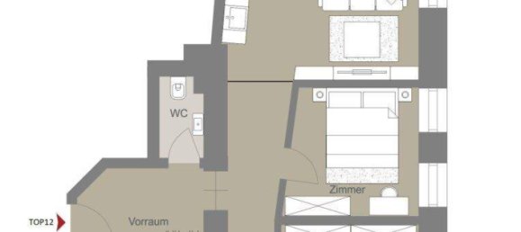 3-Zimmer Wohnung in Rudolfsheim-Funfhaus, Austria, Nr. 44052 10