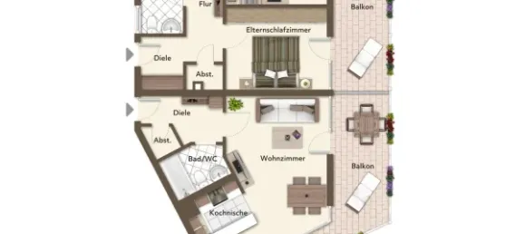 بناية في Dusseldorf, Germany 881متر مربع رقم 324849 24