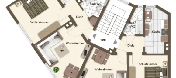 بناية في Dusseldorf, Germany 881متر مربع رقم 324849 19