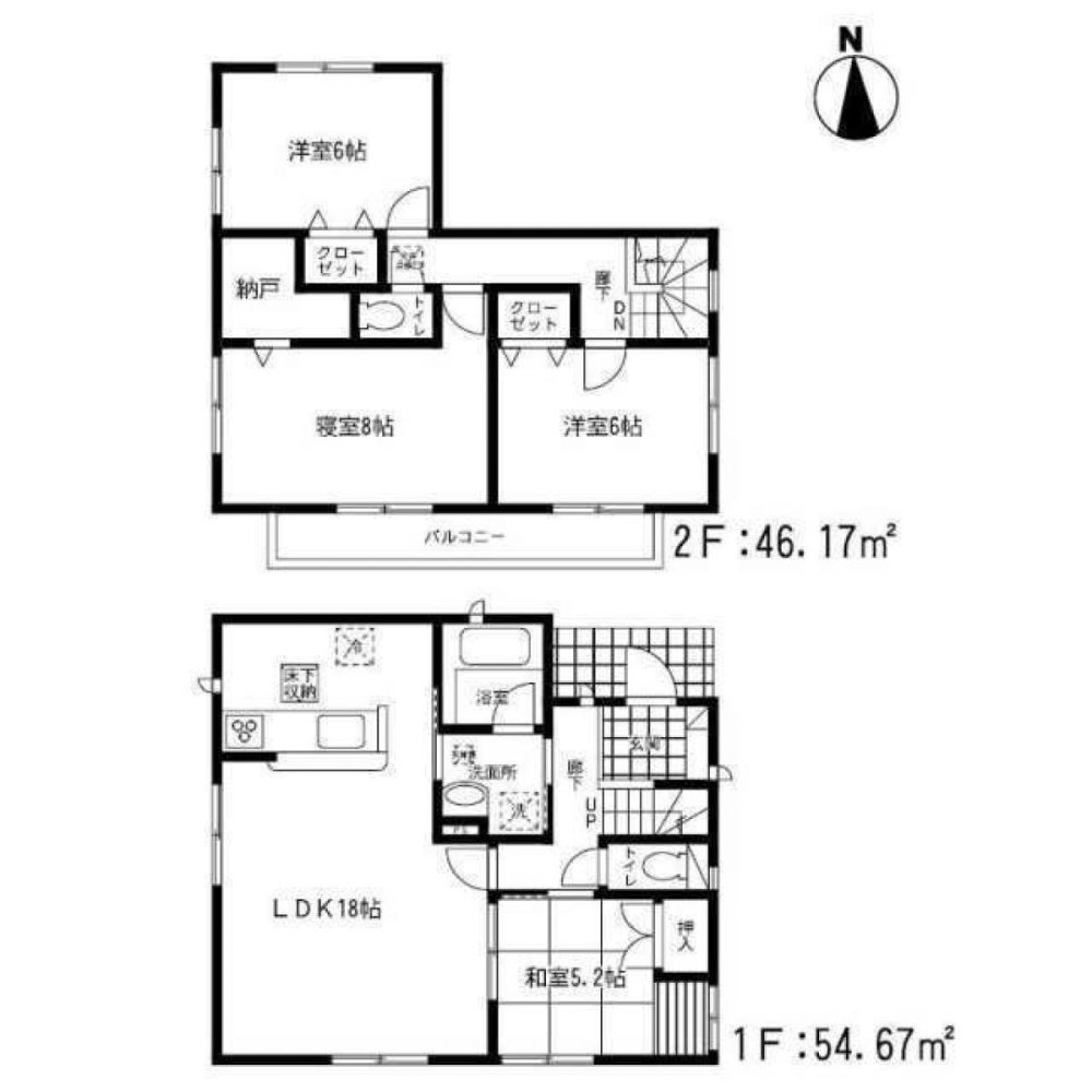 Casa de 4 dormitorios en Fukuoka, Japan No. 2007