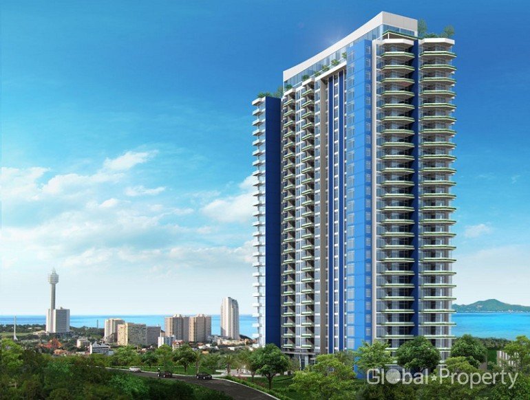 Condominio de 1 dormitorio en The Cliff Pattaya, Thailand No. 31726