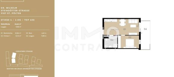 1 chambre Appartement à St. Polten, Austria No. 168611 24