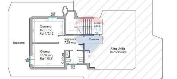 2 bedrooms Penthouse in Curno, Italy No. 370115 20