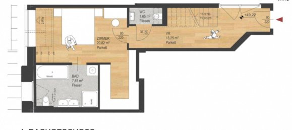 2-Zimmer Penthouse in Währing, Austria, Nr. 198286 14