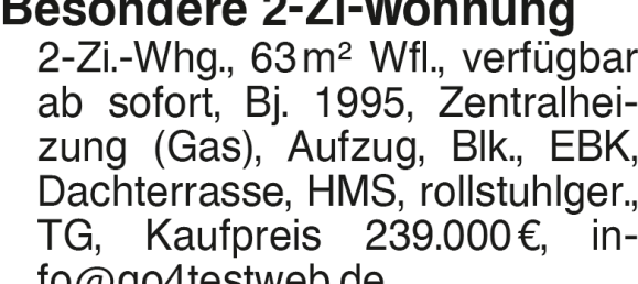 2 rooms Apartment in Reutlingen, Germany No. 254635 2