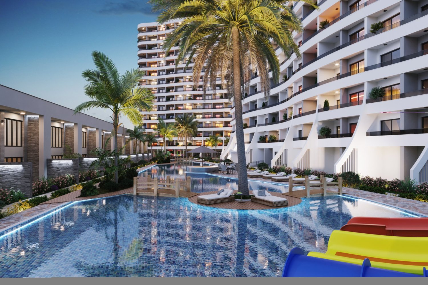 Apartment 1+1 in Mersin, Turkey No. 31976