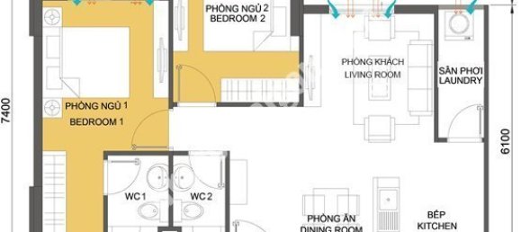 68m² Apartment in Thu Duc, Vietnam No. 10774 5