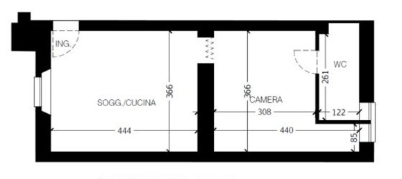 Apartamento de 2 habitaciónes en Lomazzo, Italy No. 6843 25