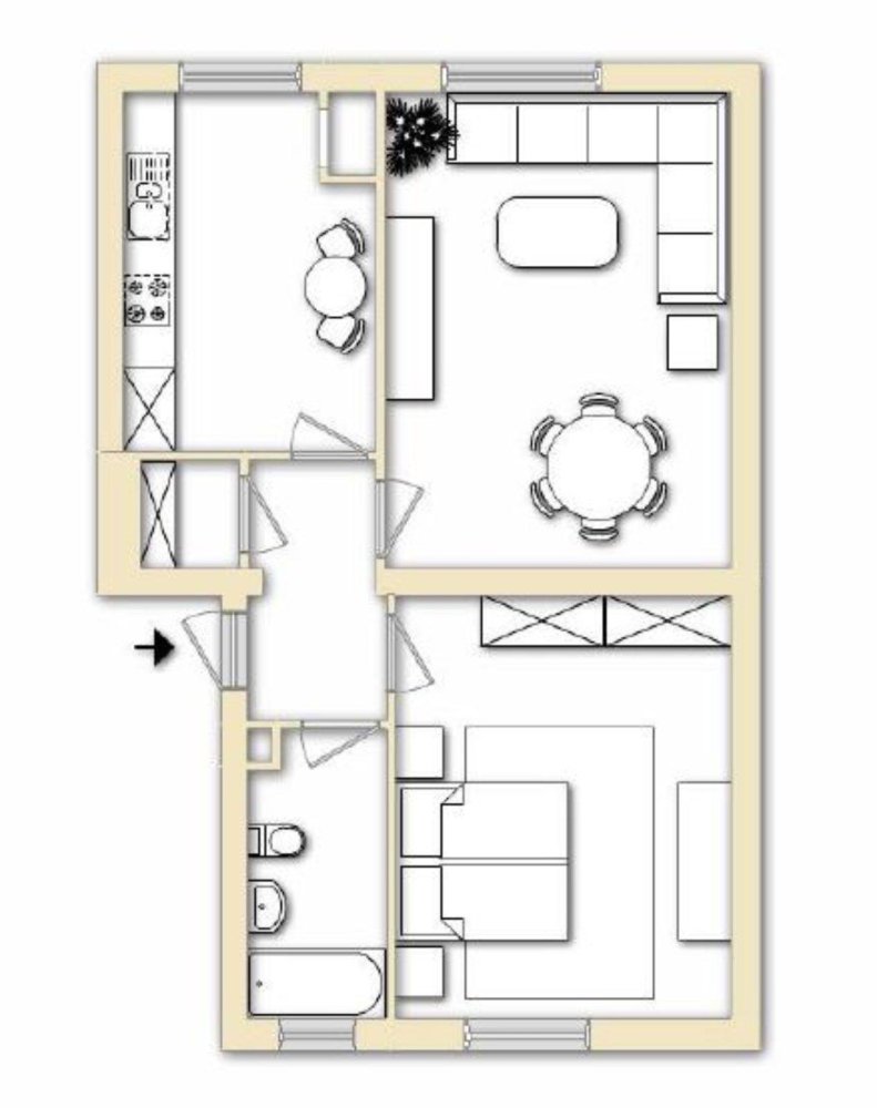 1 chambre Appartement à Reinickendorf, Germany No. 361763