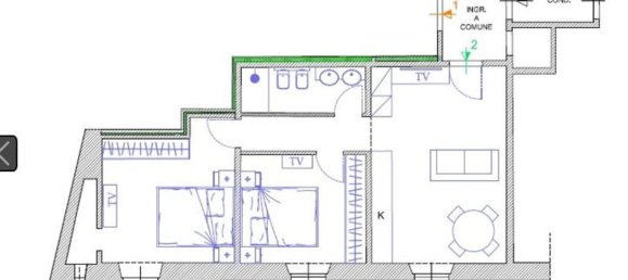 3-salle Appartement à Florence, Italy No. 265193 13