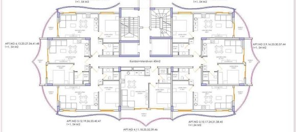 1000 Schlafzimmer Wohnung in Tosmur, Turkey, Nr. 3802 25