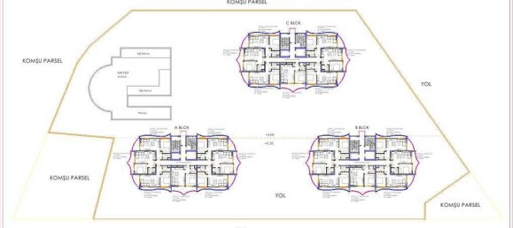 1000 Schlafzimmer Wohnung in Tosmur, Turkey, Nr. 3802 21