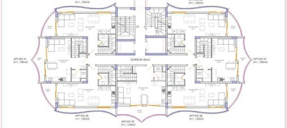 1000 Schlafzimmer Wohnung in Tosmur, Turkey, Nr. 3802 24