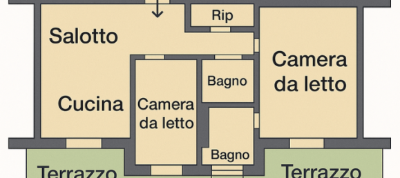 2 Schlafzimmer Wohnung in Bordighera, Italy, Nr. 296985 35