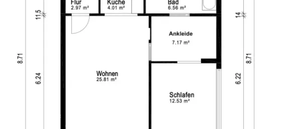 1 chambre Appartement à Moabit, Germany No. 93514 12