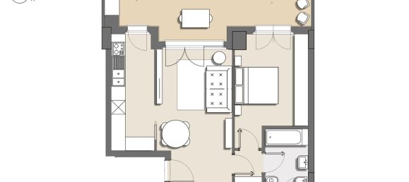 Apartamento de 2 divisões em Sesto San Giovanni, Italy N.º 56346 25