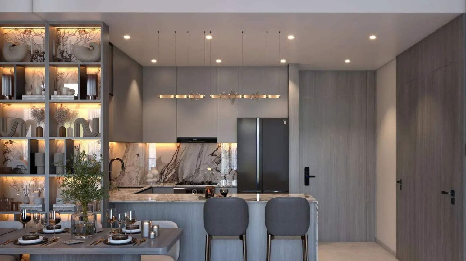 Apartamento T2 em Dubai Production City (IMPZ), UAE N.º 187364