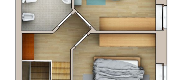 3 rooms Duplex in Salsomaggiore Terme, Italy No. 309776 41