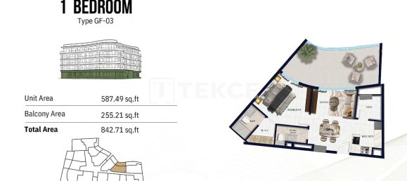 2 Schlafzimmer Wohnung in Jumeirah Village Circle, UAE, Nr. 123309 27