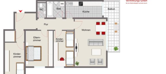 2 bedrooms Apartment in Hof, Germany No. 270118 15