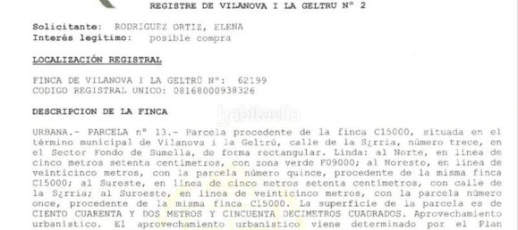 Terreno em Vilanova i la Geltru, Spain 142 m² N.º 152247 12