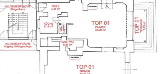 4 rooms Apartment in Gmunden, Austria No. 76813 12