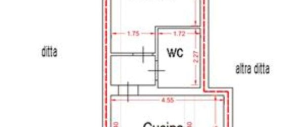 Квартира с 2 комнатами в Роббьяте, Италия № 4328 15