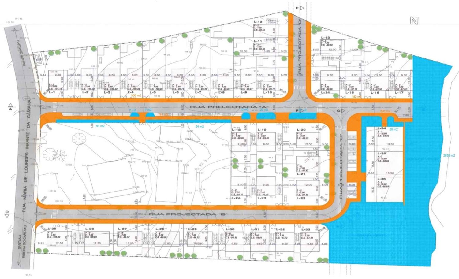 Grundstück in Cartaxo, Portugal 13323m², Nr. 102844