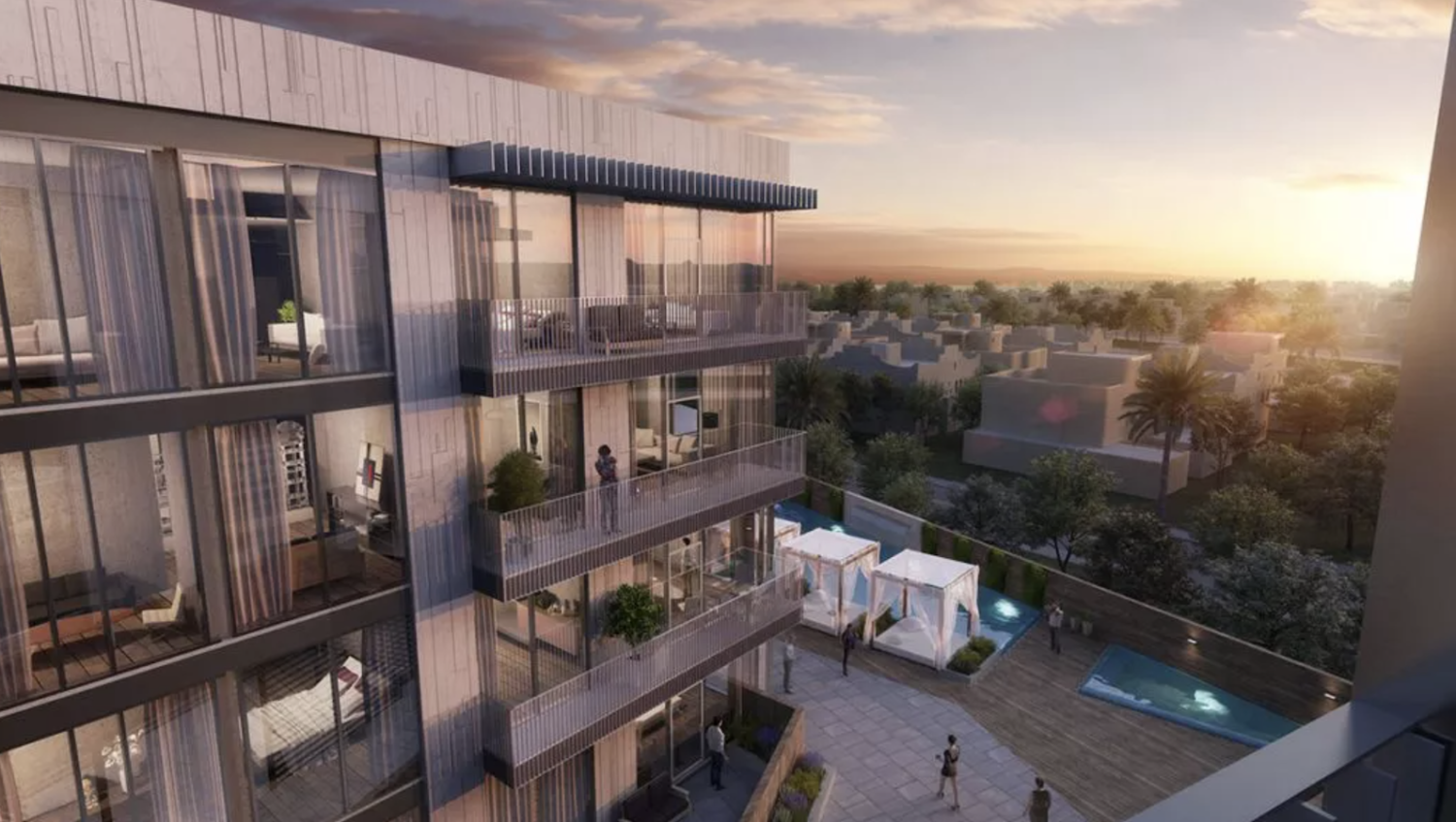 1 غرف نوم شقة في دبي, UAE رقم 21260