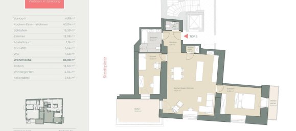 2 chambres Duplex à Vocklabruck, Austria No. 183648 9