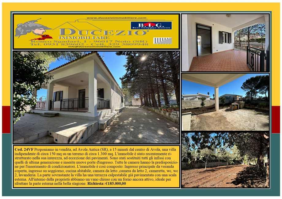 5 rooms Villa in Avola, Italy No. 83454