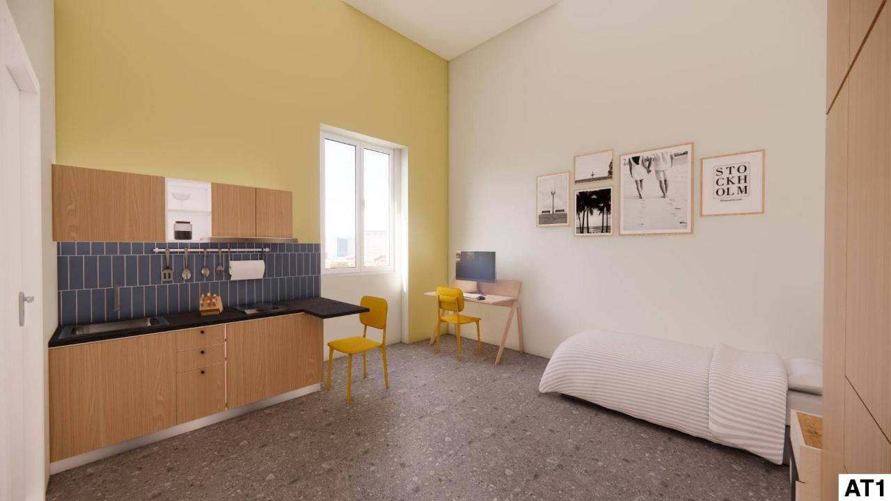 Estúdio em Palermo, Italy N.º 101905