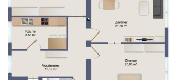 Apartamento de 3 habitaciónes en Leopoldstadt, Austria No. 41981 12