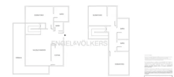 Penthouse T3 em Sant Marti, Spain N.º 19250 39