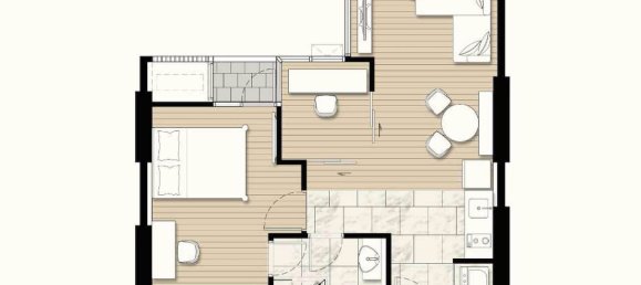 1 bedroom Condo in Bangkok, Thailand No. 2493 4