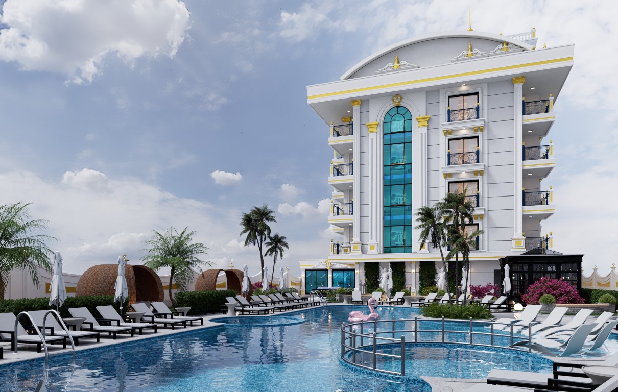 Apartamento 1+1 em Alanya, Turkey N.º 11593