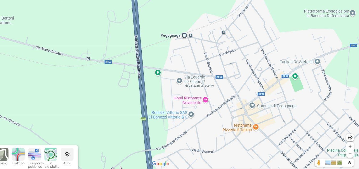 Apartamento de 1 dormitorio en Pegognaga, Italy No. 261653