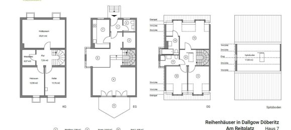 3 غرف نوم تاون هاوس في Havelland, Germany رقم 15677 21