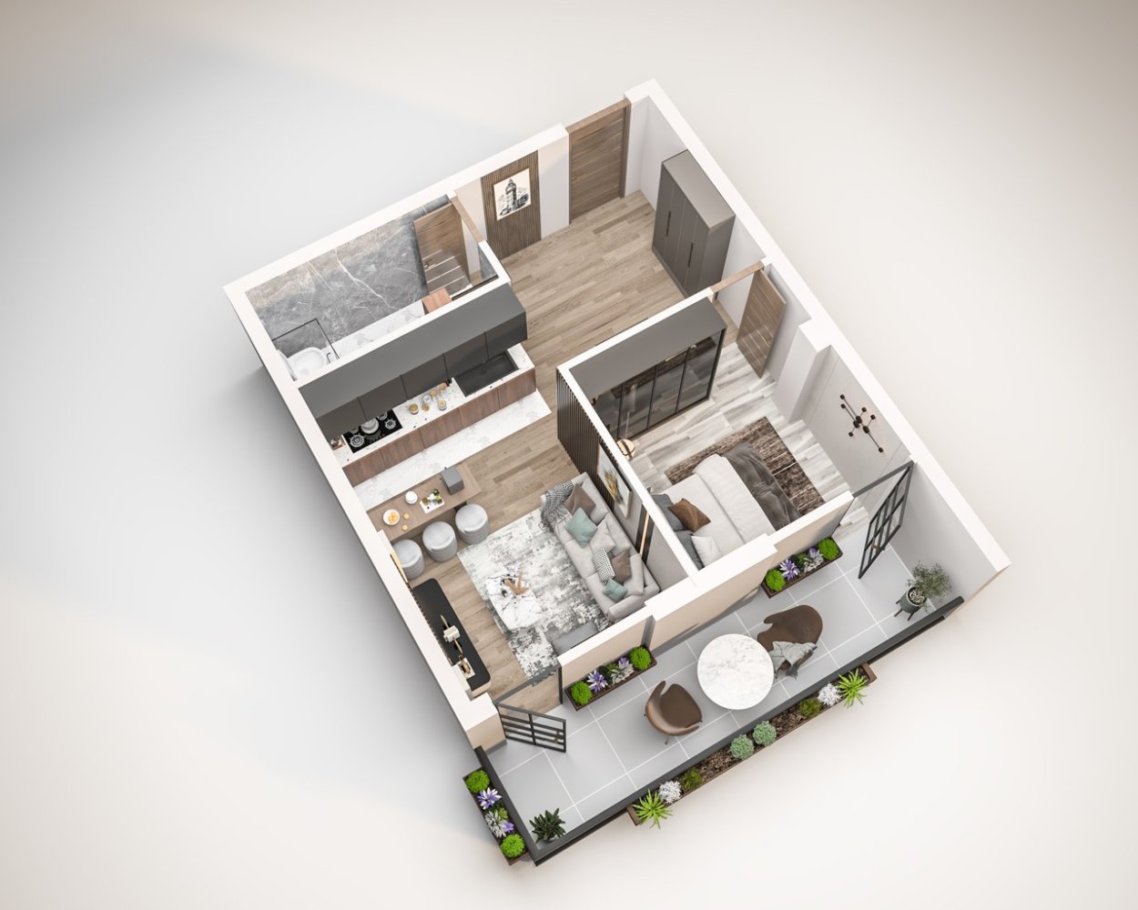 Студия в Тбилиси, Грузия № 1330