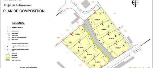 508m² Land in Zegerscappel, France No. 277182 2