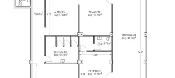 Gewerbliche Immobilie in Granada, Spain 360m², Nr. 24405 9