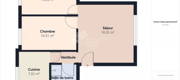 2 غرف نوم شقة في Vitry-sur-Seine, France رقم 172364 8