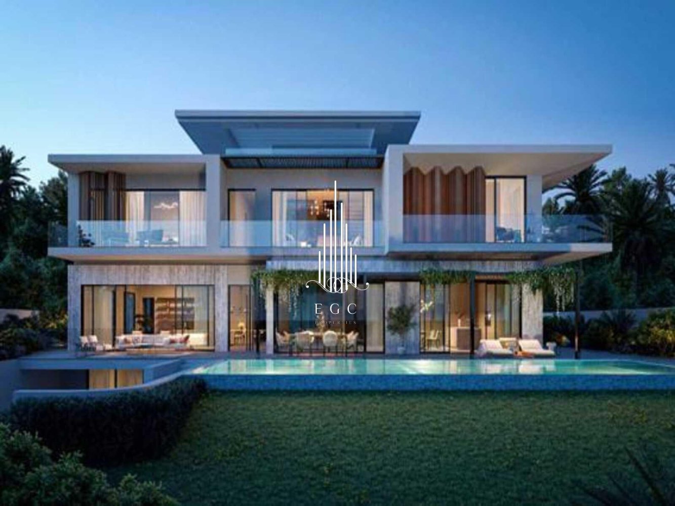 Вилла с 4 спальнями в Al Hudayriat Island, ОАЭ № 45764