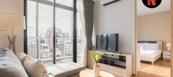 شقة 2 غرف نوم في Park Origin Phromphong Bangkok, Thailand رقم 30089 5