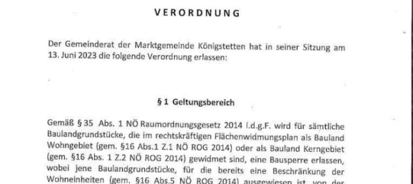  Land in Konigstetten, Austria No. 54452 8